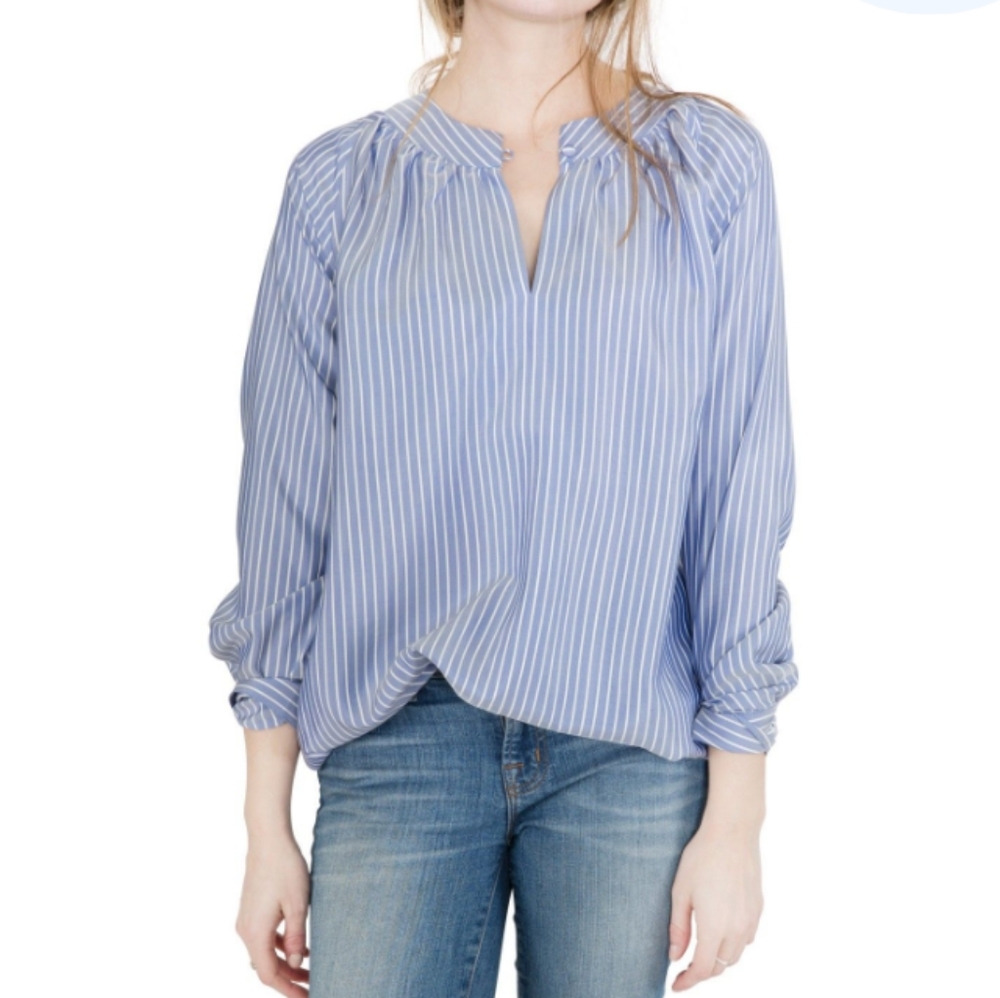 Ann Mashburn Sloane Silk Blouse